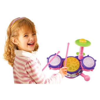 Vtech kidibeats drum sales set pink